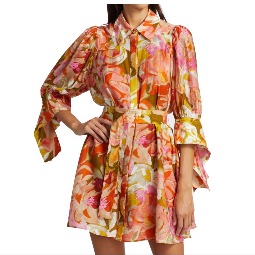 Acler Hendrix Floral Minidress